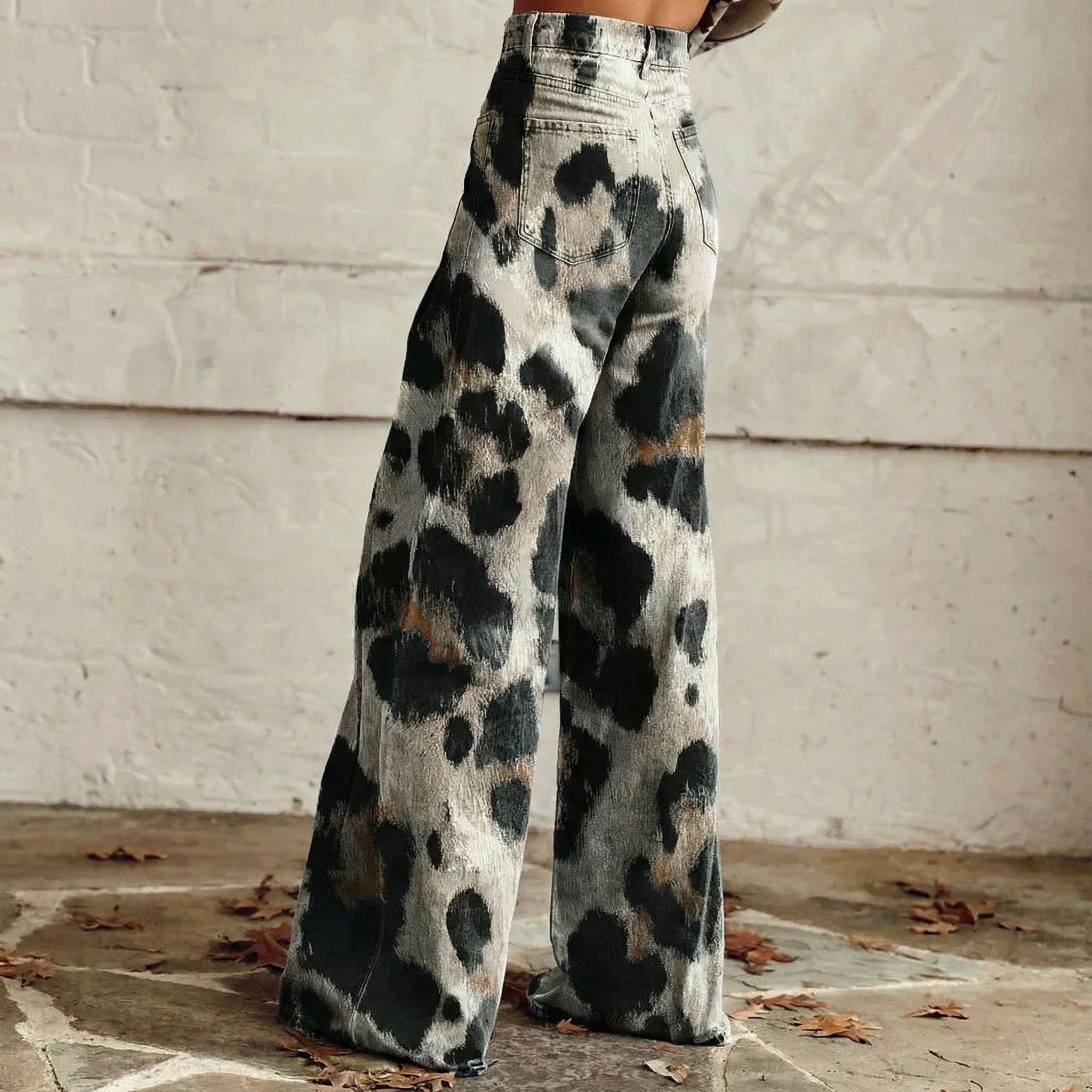 Sandra - Lässige Boho-Hose im Vintage-Look