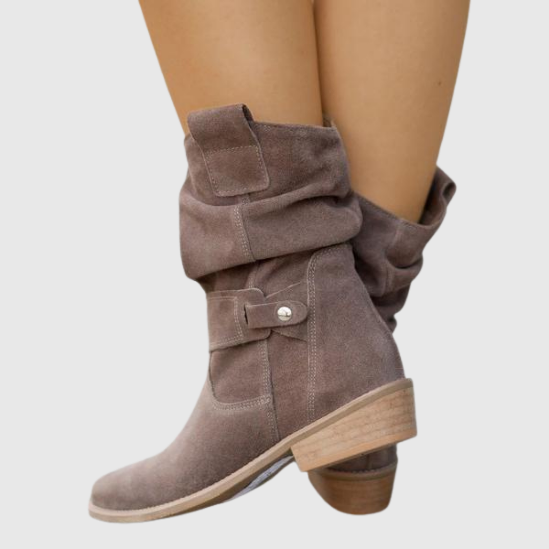 Lieselotte - Damen-Wildlederstiefel