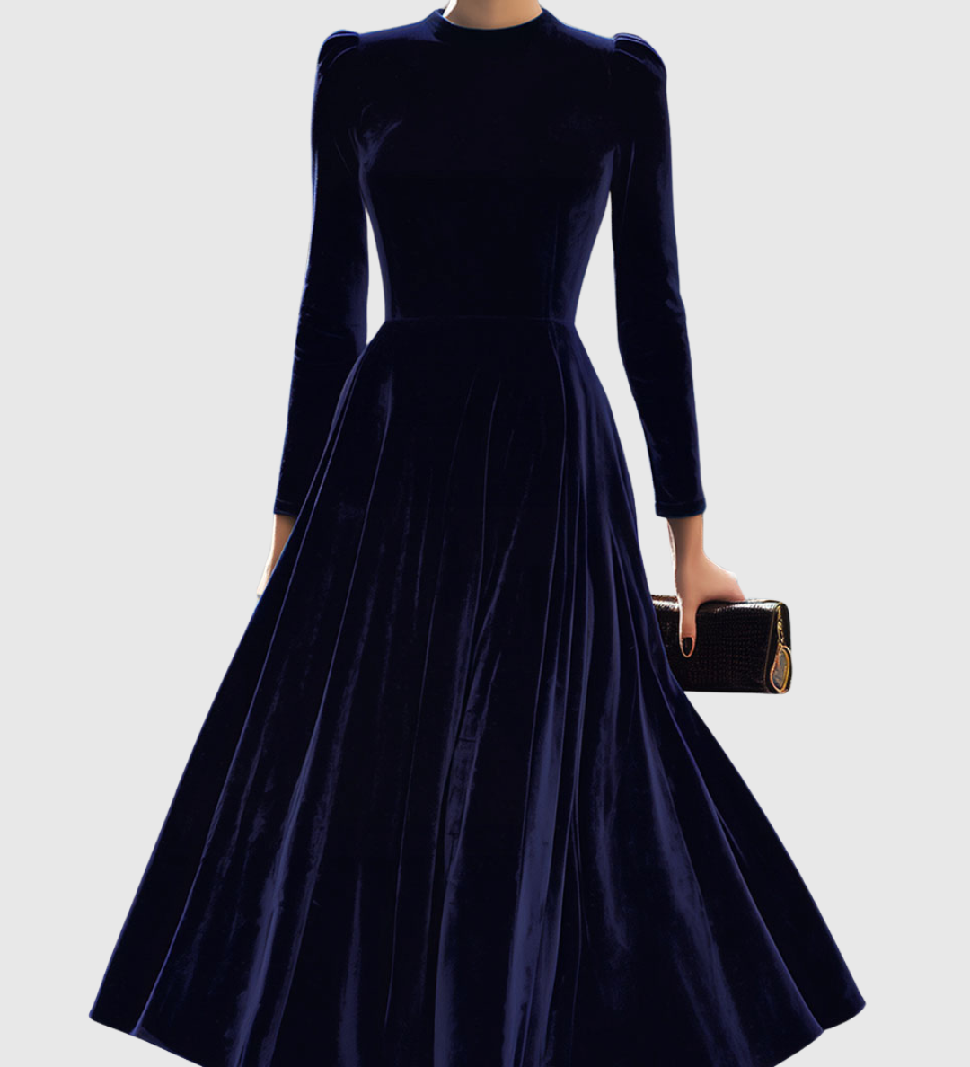Emilia - Damen-Midikleid