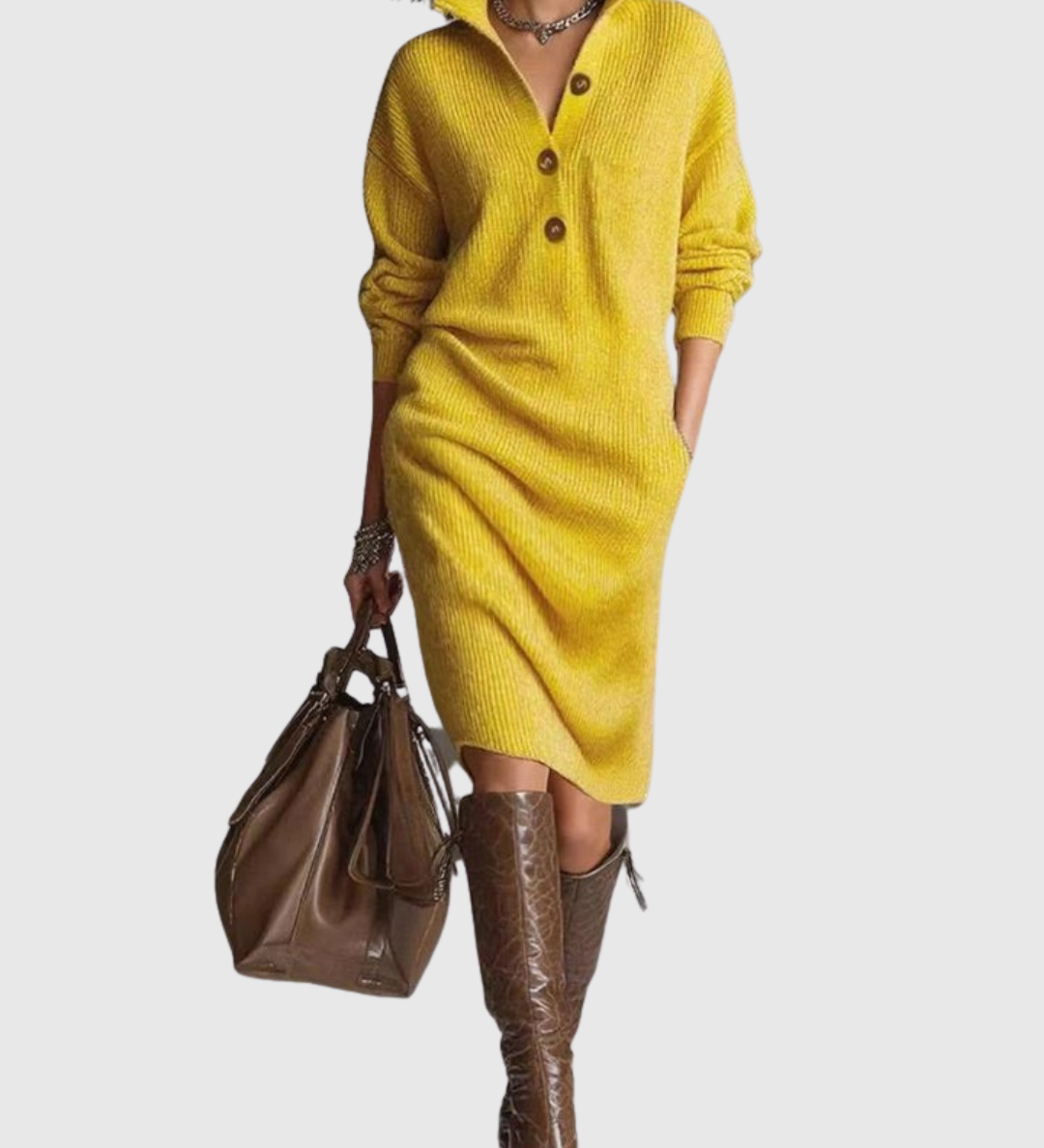Marlene - Damen-Midikleid