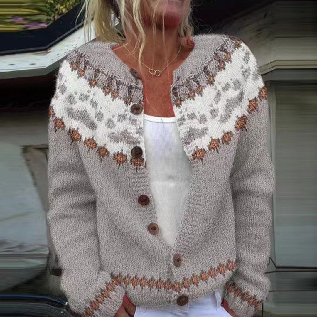 Pia - Isländische Strickjacke