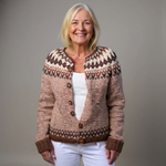 Oona - Folk-Strickjacke