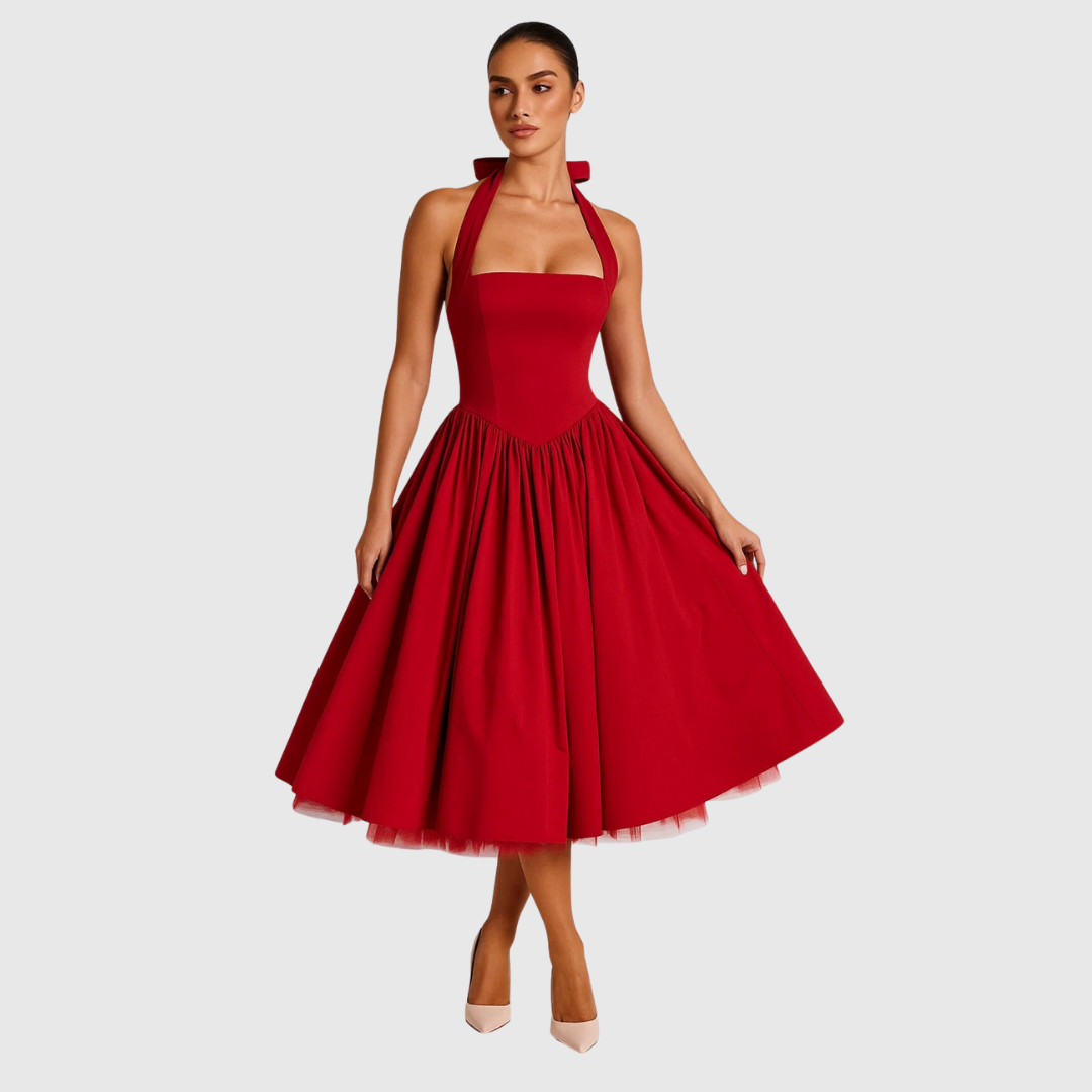 Christa - Damen-Midikleid