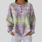 Christine - Pullover mit Blumenmuster