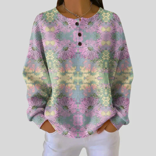 Christine - Pullover mit Blumenmuster