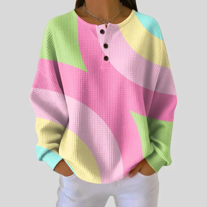 Nadine - Pullover mit abstraktem Muster