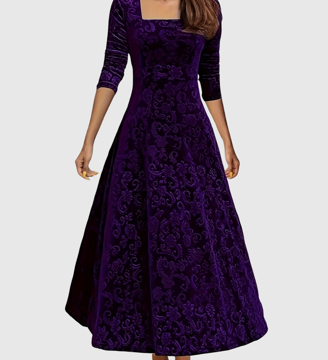 Anna - Damen-Midikleid