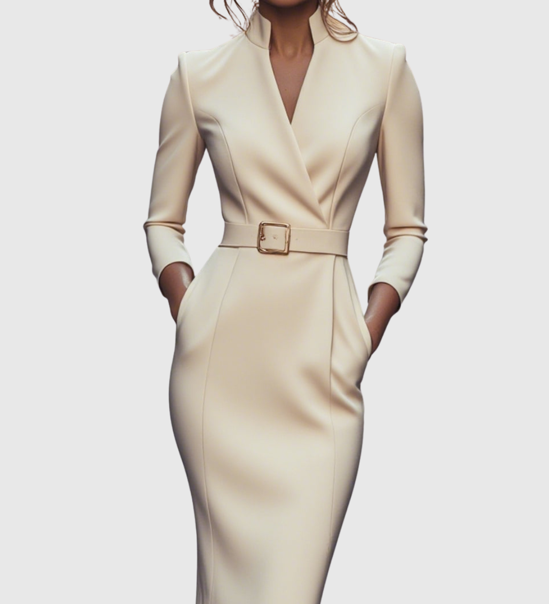 Heike - Damen-Midikleid