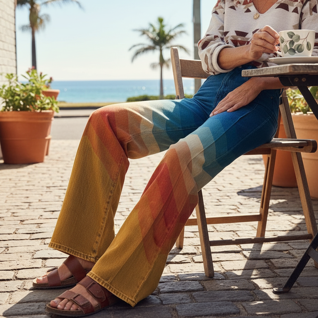 Melanie - Weite Boho-Hose
