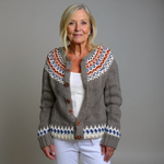 Luna - Nordische Strickjacke