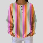 Franziska - Pullover mit farbenfrohen Streifen