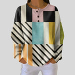 Yvonne - Pullover mit buntem Karo-Muster