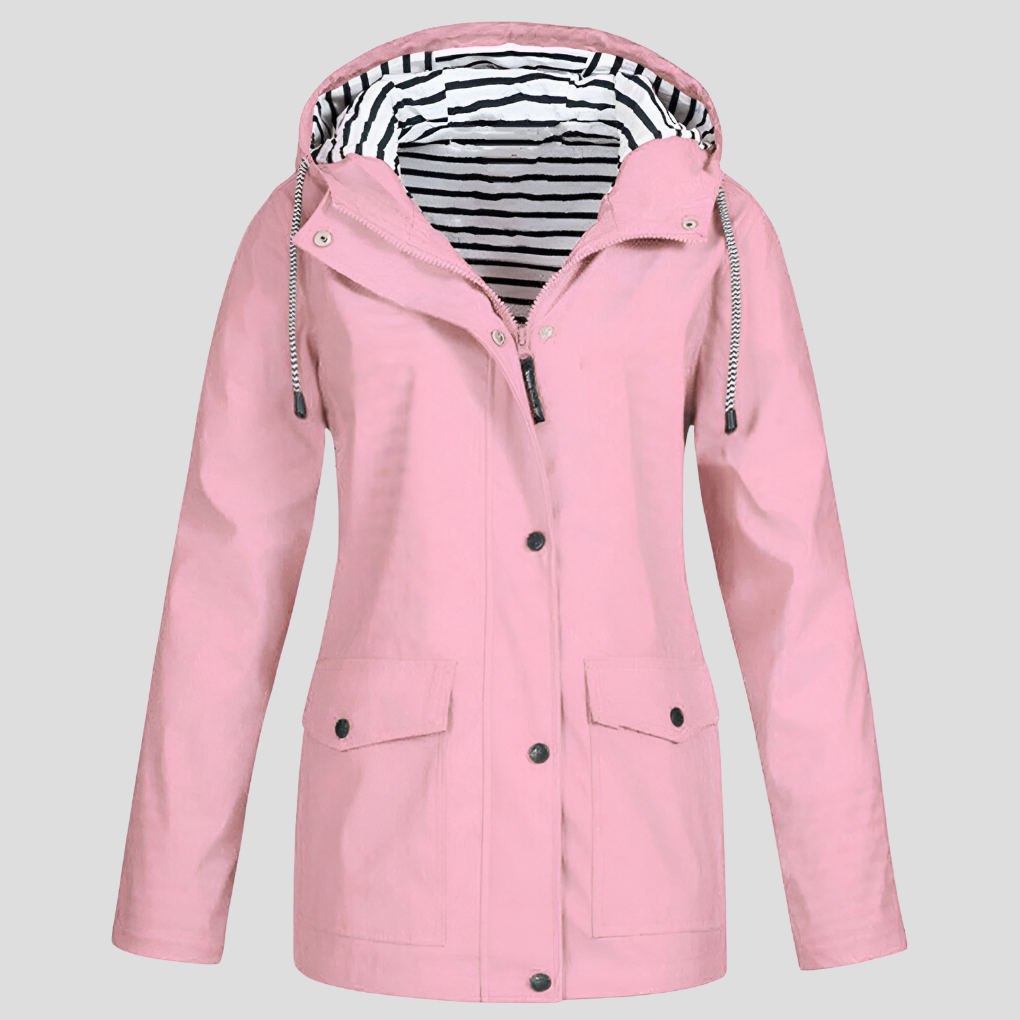 Manuela - Isolierte wasserdichte Jacke - Pink
