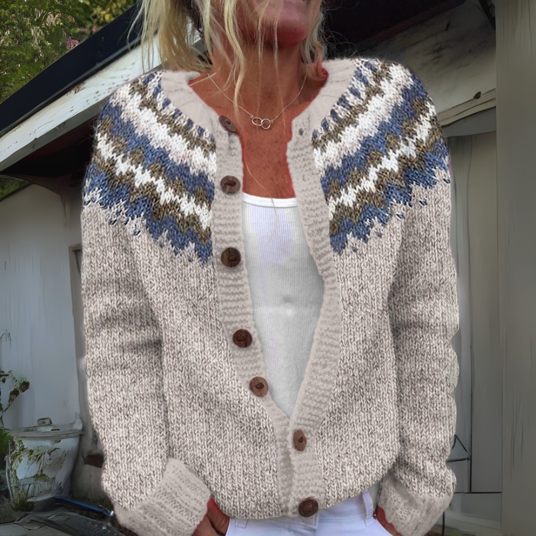 Lene - Isländische Strickjacke