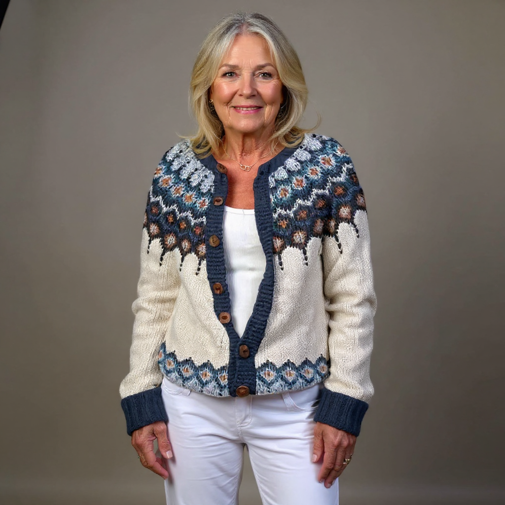 Lykke - Folk-Strickjacke