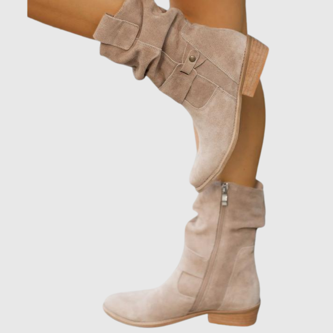 Lieselotte - Damen-Wildlederstiefel