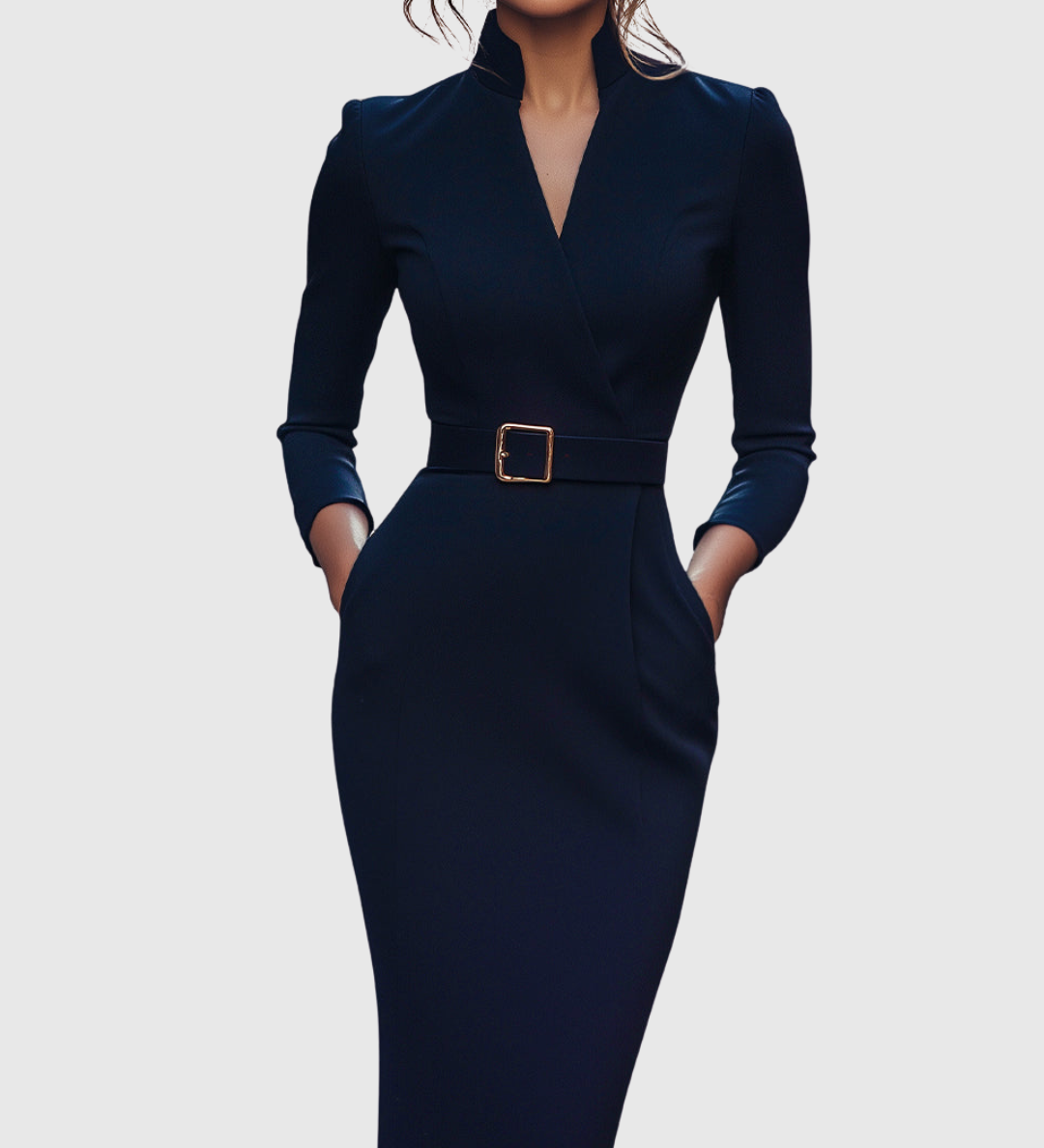 Heike - Damen-Midikleid