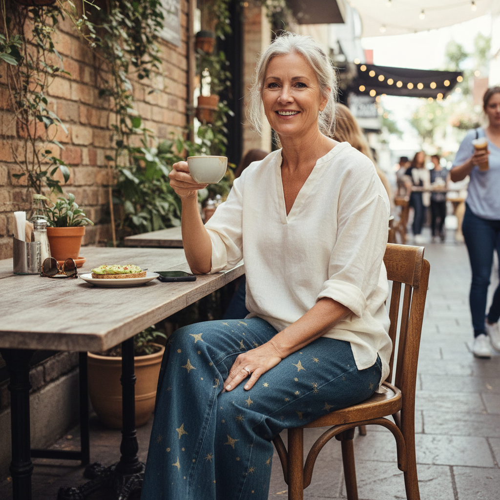 Andrea - Leichte Boho-Vintagehose