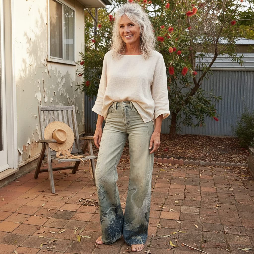 Stefanie - Luftige Boho-Hose