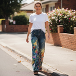 Christina - Elegante weite Boho-Hose