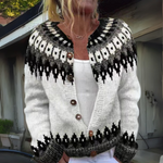 Runa - Folk-Strickjacke