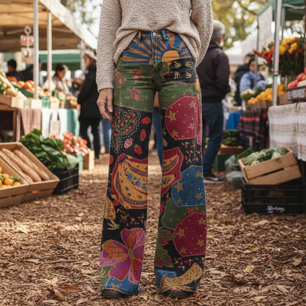 Katharina - Lässige Boho-Vintagehose für jeden Tag
