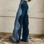 Manuela - Boho-Hose mit Vintage-Print