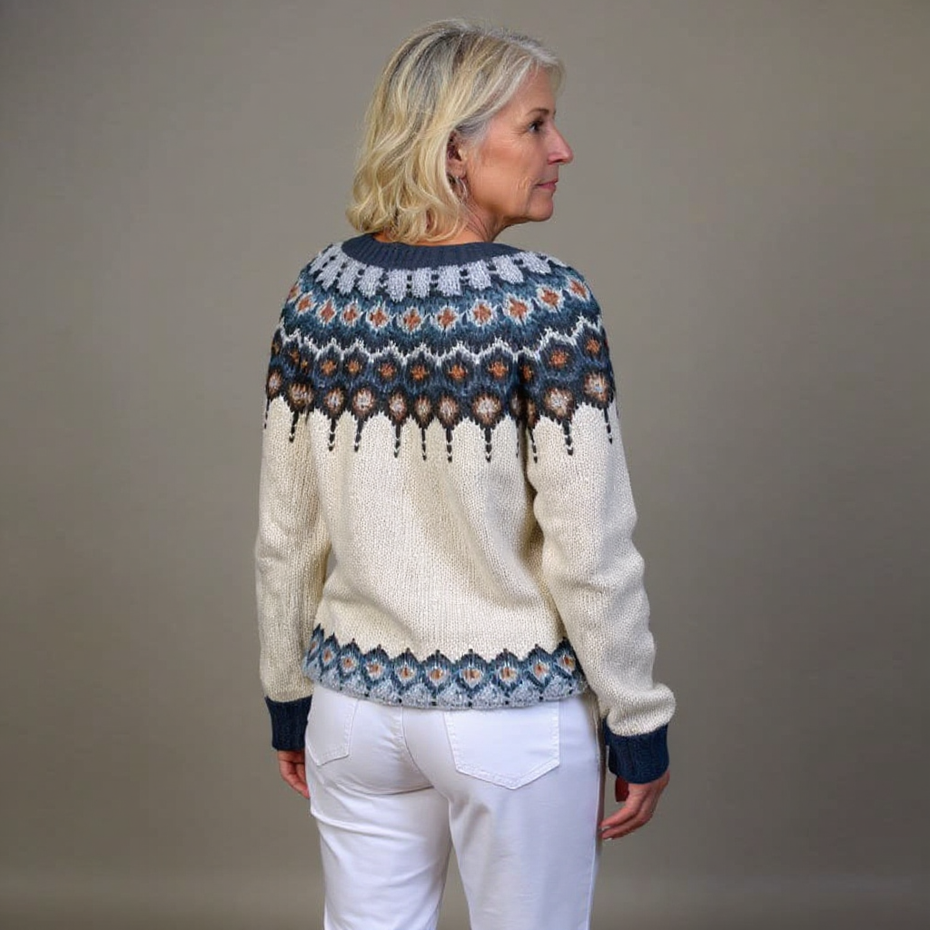 Lykke - Folk-Strickjacke