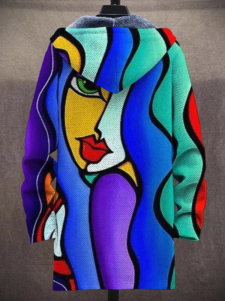 Allira - Luxuriöse Kapuzenjacke mit künstlerischer Inspiration
