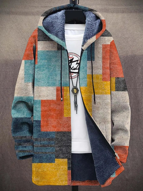 Bronte - Luxuriöse Kapuzenjacke mit künstlerischer Inspiration