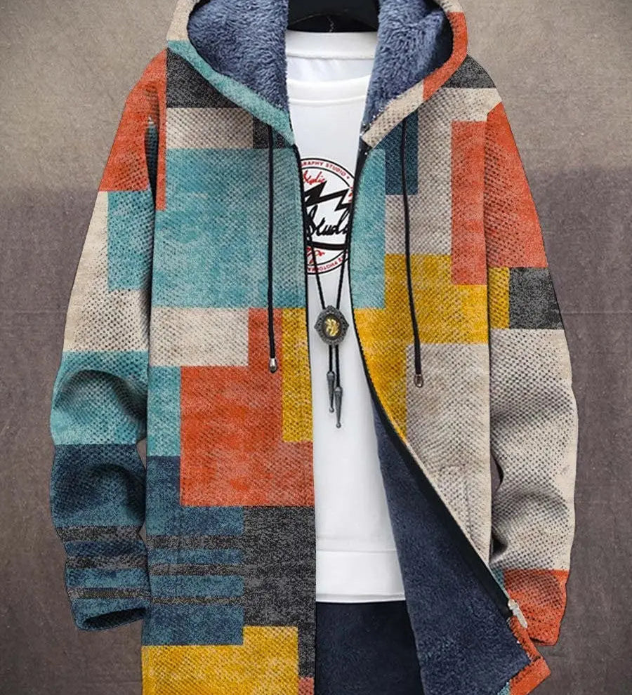 Bronte - Luxuriöse Kapuzenjacke mit künstlerischer Inspiration