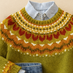 Ardent - Klassischer Vintage-Strickpullover