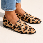 Nadine - Mokassins im Animal-Look