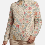 Elena - Vintage Paisley-Rollkragenpullover