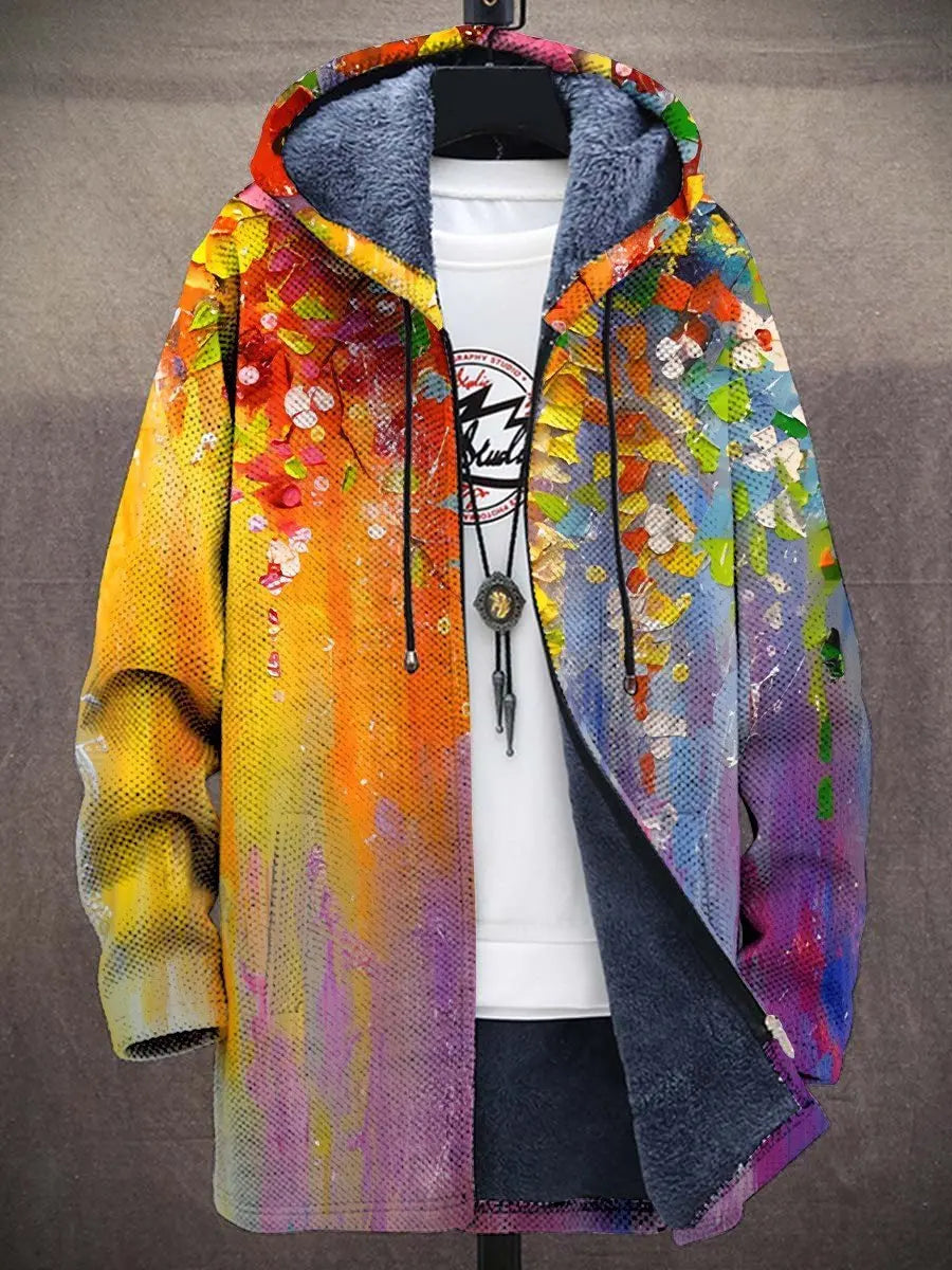 Elouera - Luxuriöse Kapuzenjacke mit künstlerischer Inspiration