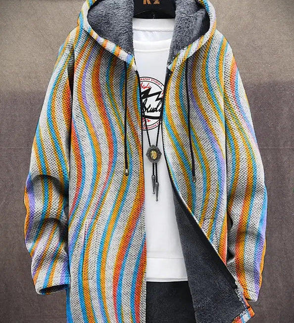 Chloe - Luxuriöse Kapuzenjacke mit künstlerischer Inspiration