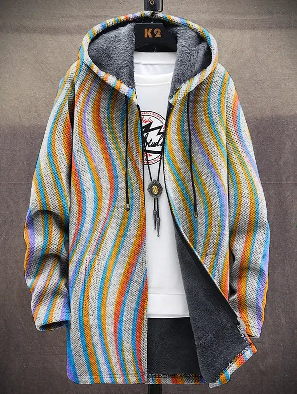 Chloe - Luxuriöse Kapuzenjacke mit künstlerischer Inspiration