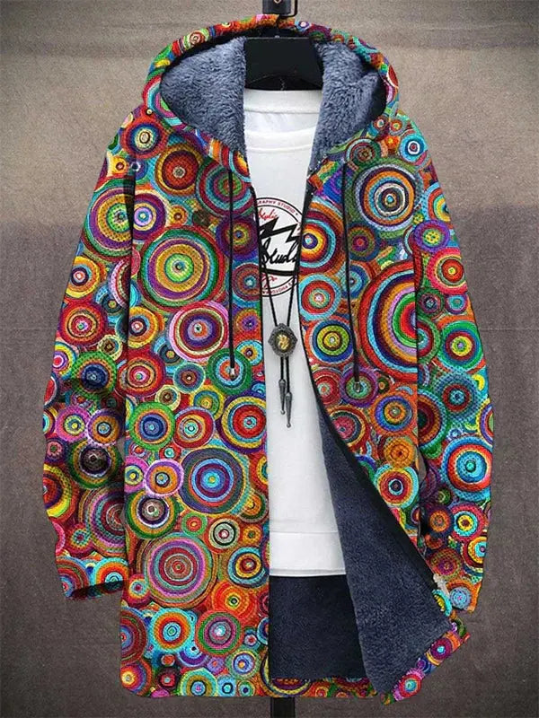 Karri - Luxuriöse Kapuzenjacke mit künstlerischer Inspiration