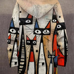Kiara - Luxuriöse Kapuzenjacke mit künstlerischer Inspiration
