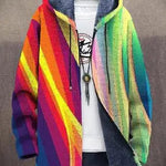 Kira - Luxuriöse Kapuzenjacke mit künstlerischer Inspiration