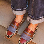 Elke - Mokassins im Animal-Look