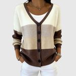 Anja | Strickjacke mit Knopfleiste