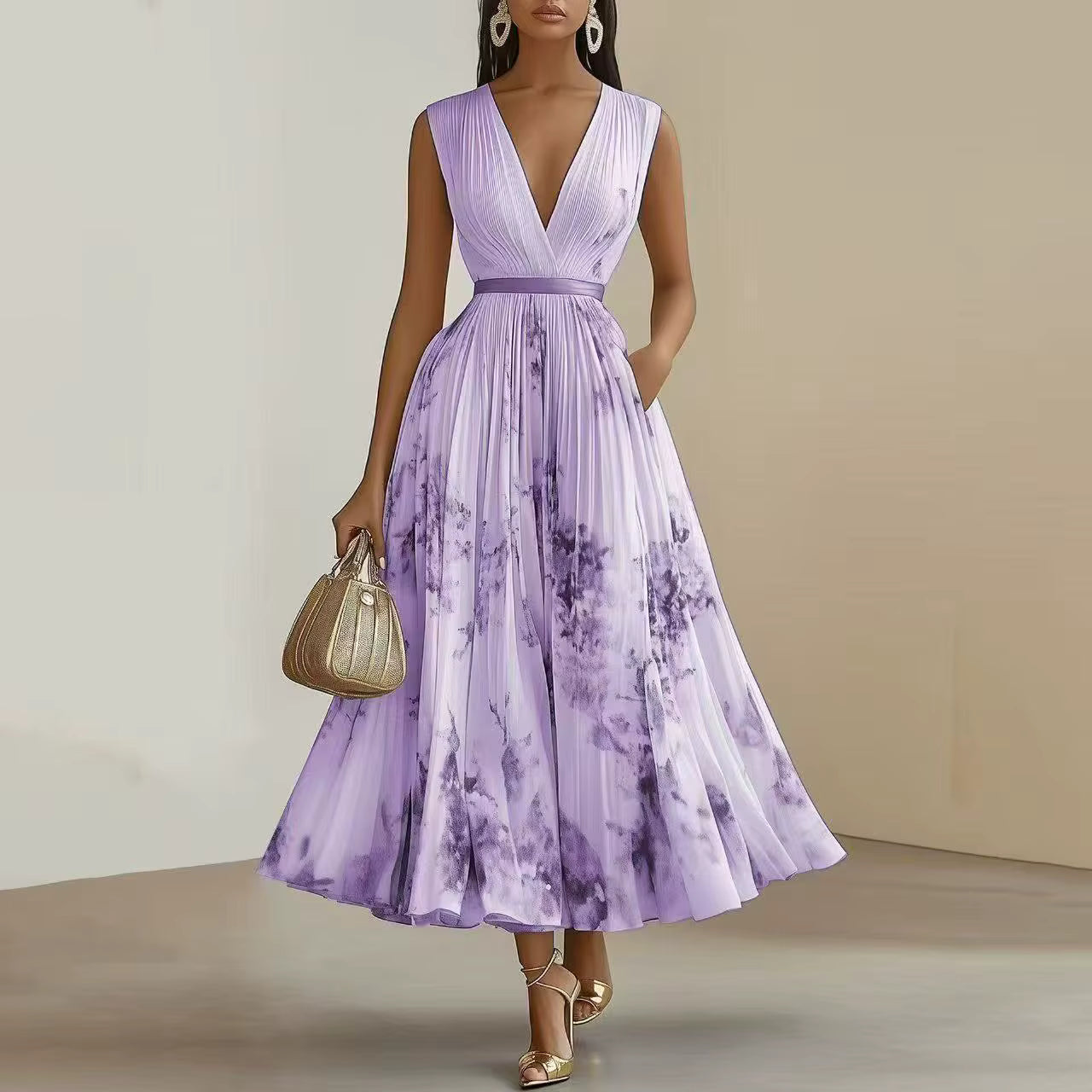 Dorothea - Damen-Maxikleid