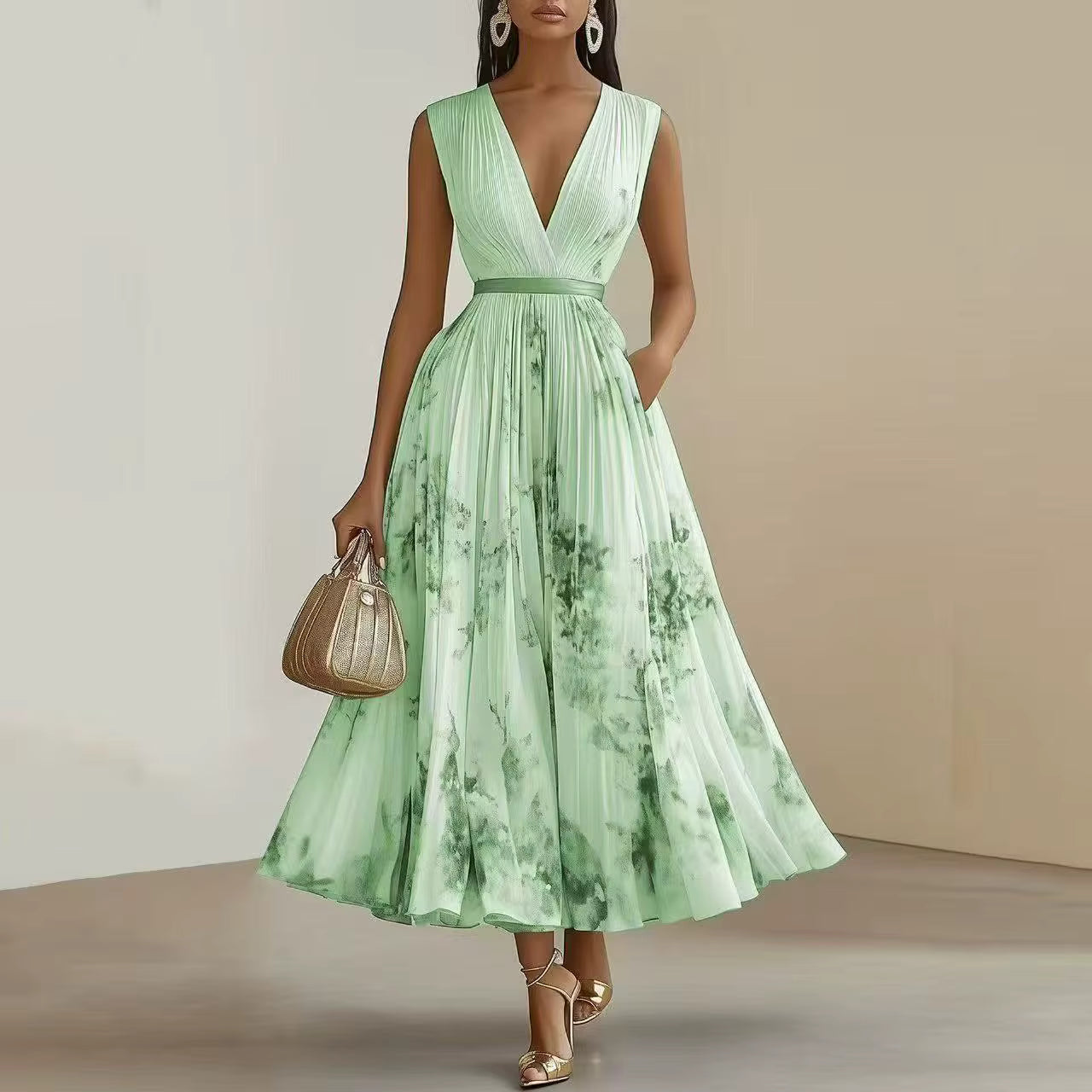 Dorothea - Damen-Maxikleid