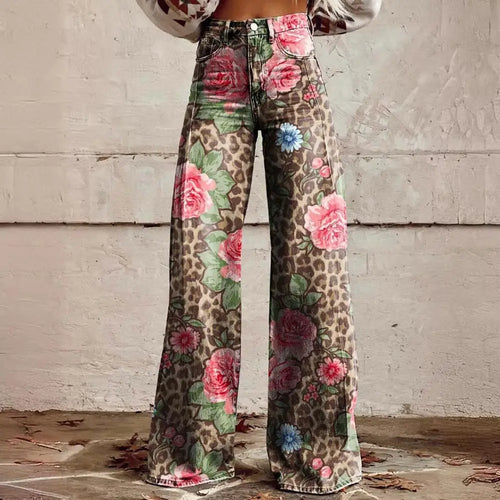 Bettina - Weiche Boho-Hose im Vintage-Look