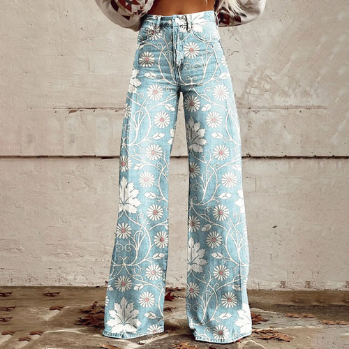 Jana - Vintage-inspirierte Boho-Hose