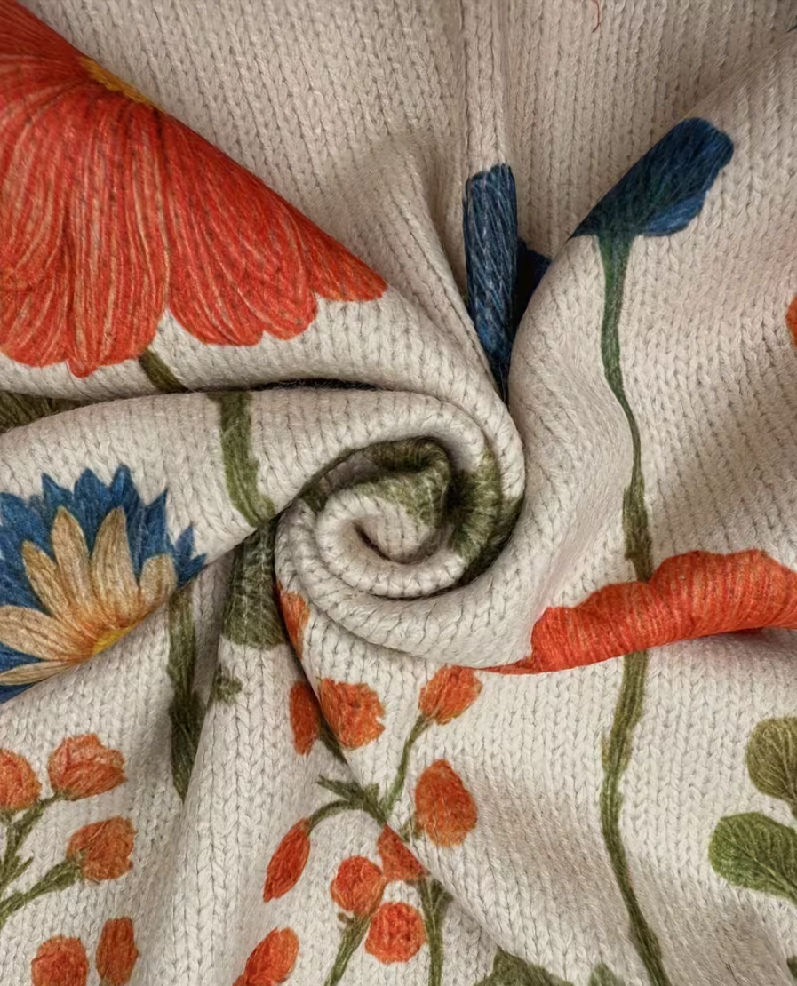 Leonie - Cardigan mit Wildblumen-Muster