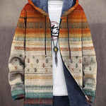 Zalie - Luxuriöse Kapuzenjacke mit künstlerischer Inspiration