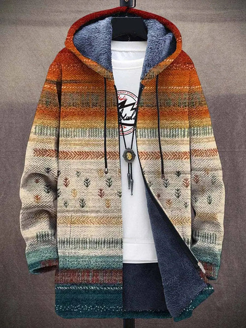 Zalie - Luxuriöse Kapuzenjacke mit künstlerischer Inspiration