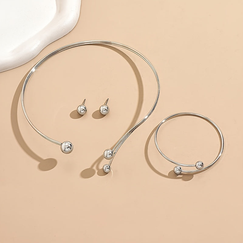 Rosalie - Modernes Damen-Schmuckset